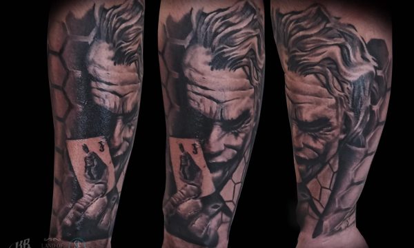 Kerekes_Barnabás_Joker tattoo Kerekes_Barnabás_Joker tattoo